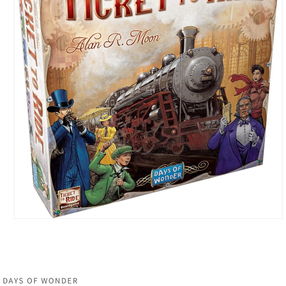 Days of Wonder Ticket to Ride Board Game